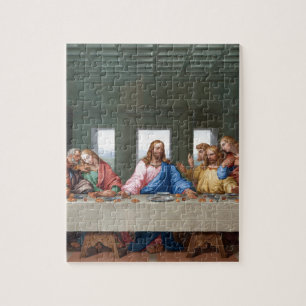 Quebra-cabeça A última ceia por Leonardo da Vinci