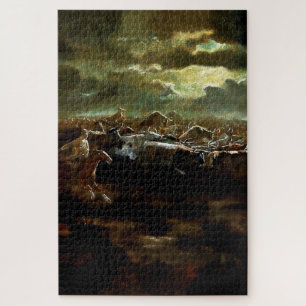 Quebra-cabeça “A Última Resistência” Arte Ocidental por Charles