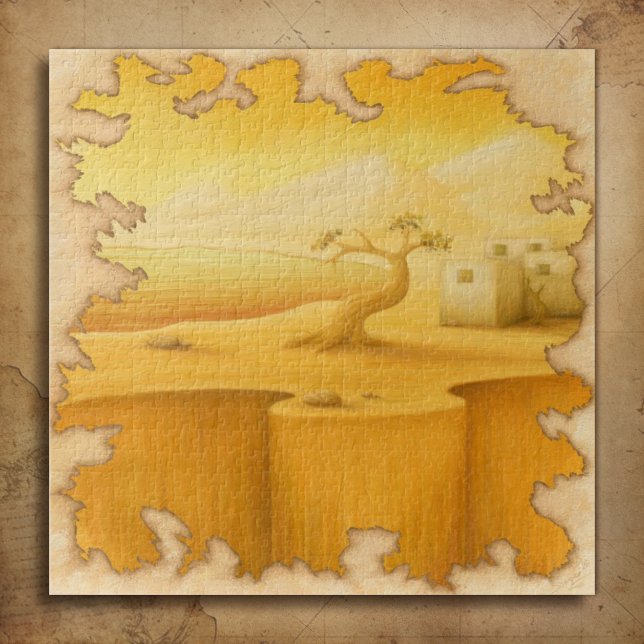 Quebra-cabeça "A Vanguarda do Mundo", Adventure Motif Painting (Criador carregado)