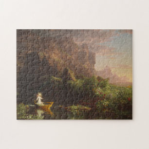 Quebra-cabeça A Viagem da Vida: Infância, 1842 (óleo na canvas