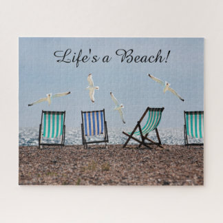 Quebra-cabeça A vida é uma praia