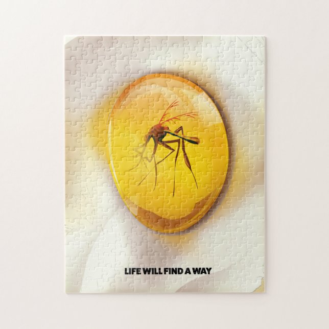 Quebra-cabeça A vida encontrará um caminho (Vertical)