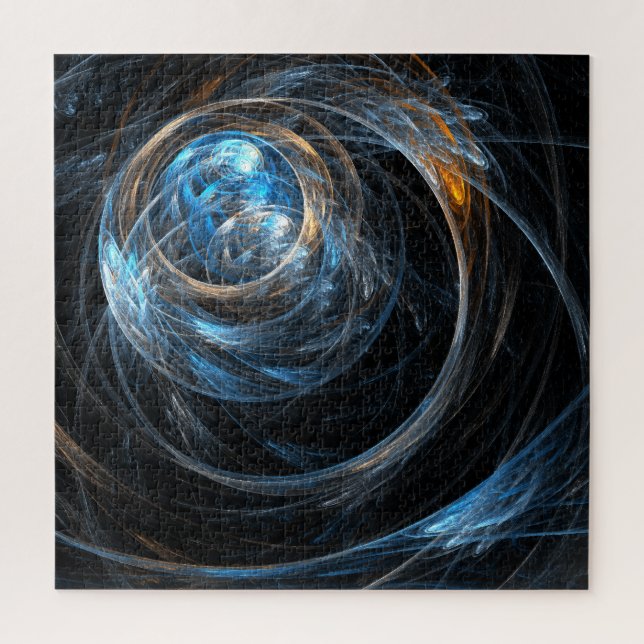 Quebra-cabeça À volta da Abstrato de Arte Mundial (Vertical)