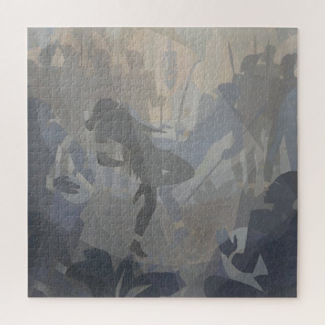 Quebra-cabeça Aaron Douglas – O Negro em um Cenário Africano (Vertical)