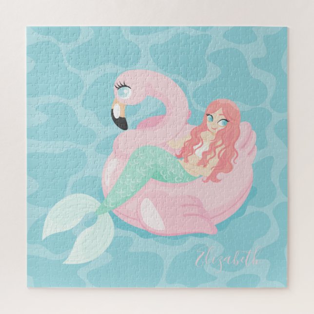 Quebra-cabeça Abacaxi Holográfico do Ombre abstrato (Vertical)