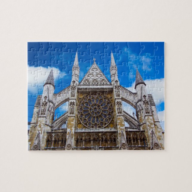 Quebra-cabeça Abadia de Westminster Londres. (Horizontal)