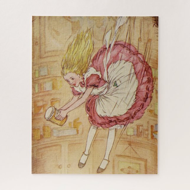 Quebra-cabeça Abaixando o buraco do coelho (Vertical)