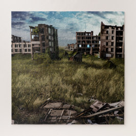Quebra-cabeça Abandonado | Posto urbano Edifícios apocalípticos
