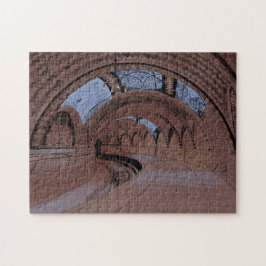 Quebra-cabeça Abandoned NY City Hall Subway Station Illustration