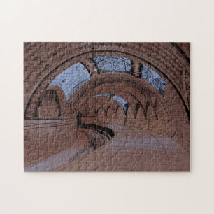 Quebra-cabeça Abandoned NY City Hall Subway Station Illustration