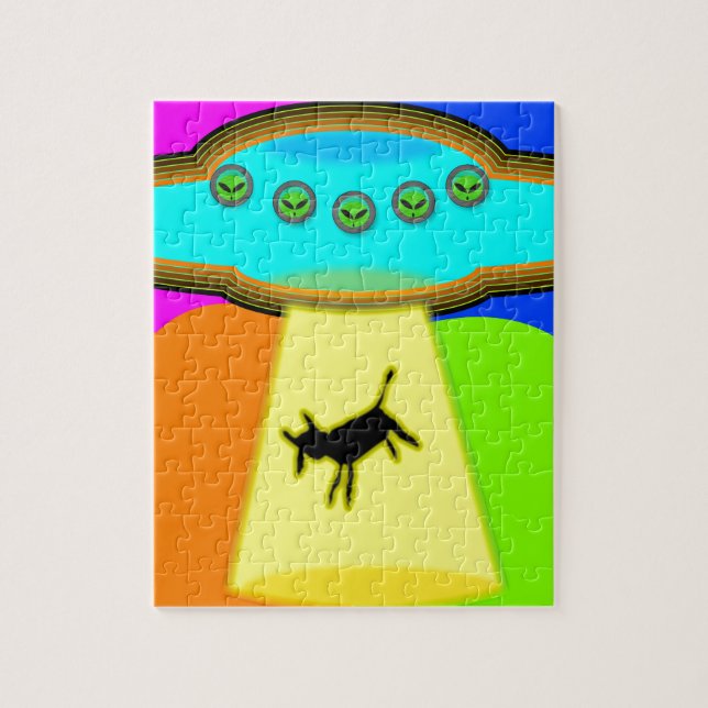 Quebra-cabeça Abdução de alienígenas (Vertical)