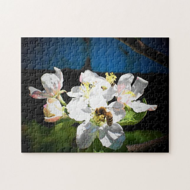 Quebra-cabeça Abelha minha macieira (Horizontal)