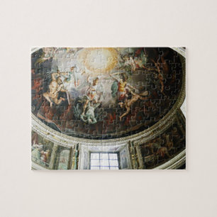 Quebra-cabeça abobadado vaticano do teto