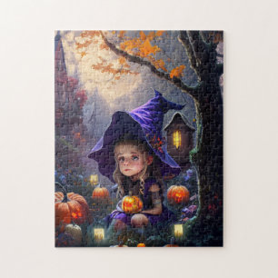 Quebra-cabeça abóbora/capricho/Halloween/desenho animado