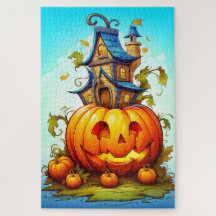 Abóbora Fofo Feliz de Halloween