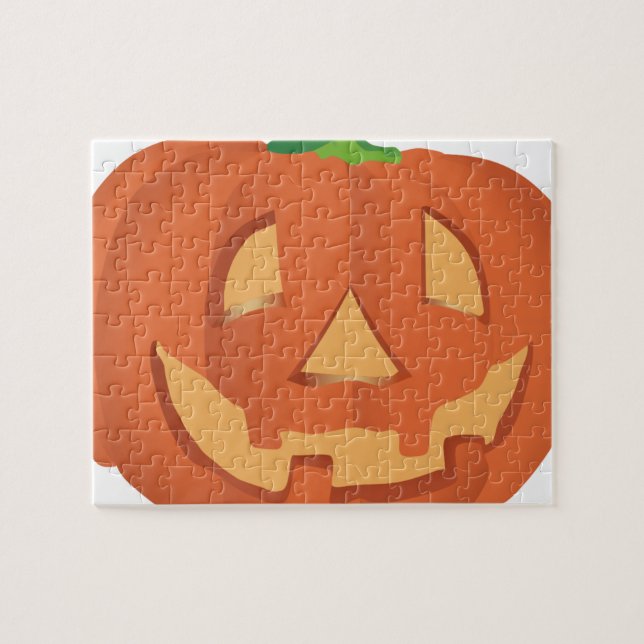 Quebra-cabeça Abóbora para o Halloween 1 (Horizontal)
