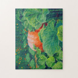 Quebra-cabeça Abóbora vermelha do planeta