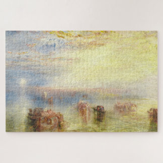 Quebra-cabeça Abordagem de Veneza, Turner Art Jigsera Quebra-cab