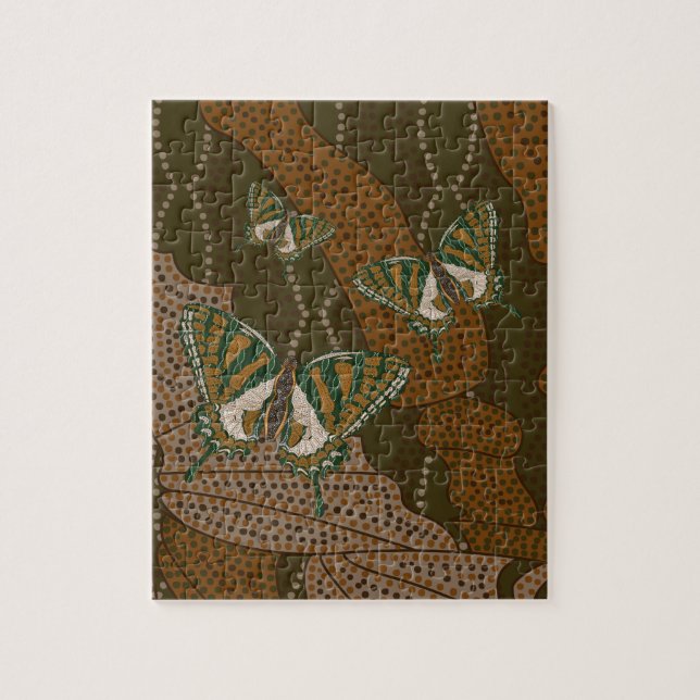 Quebra-cabeça aborígene de Swallowtail (Vertical)