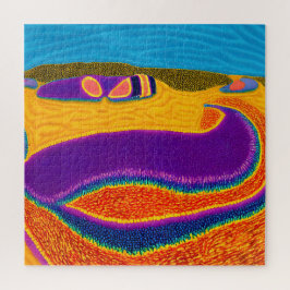 Quebra-cabeça Aboriginal Abstrato Art Vol 02