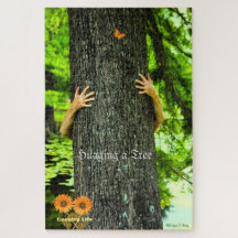 Abraçar uma árvore - vida no campo