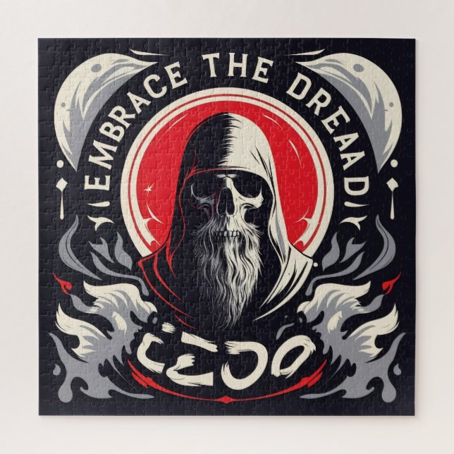 Quebra-cabeça Abrace o Pão: Arte da Grande Cobra (Vertical)