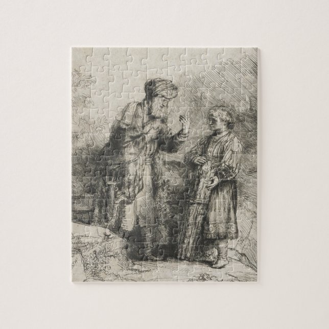 Quebra-cabeça Abraham e Isaac (Vertical)