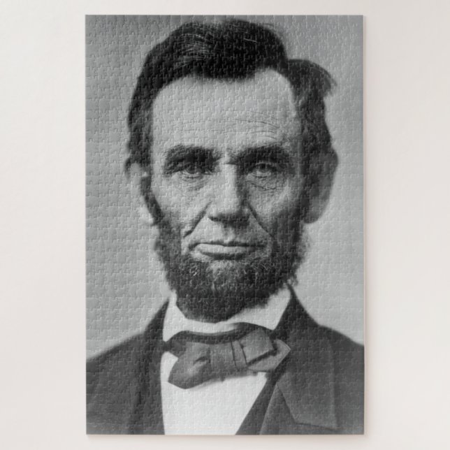 Quebra-cabeça Abraham Lincoln (Vertical)