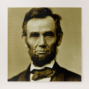 Quebra-cabeça Abraham Lincoln 16º Presidente dos EUA