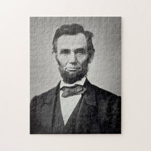 Quebra-cabeça Abraham Lincoln Gettysburg Retrato