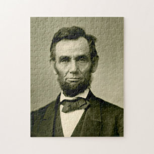 Quebra-cabeça Abraham Lincoln presidente usa ameréreis dos esta
