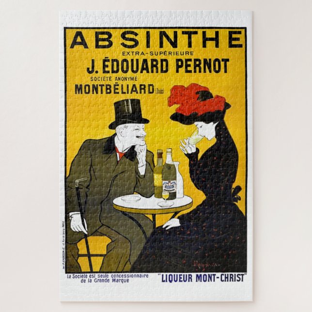 Quebra-cabeça Absinthe Leonetto Cappiello Vintage Advertisement (Vertical)