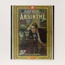 Absinthe playbill vintage play