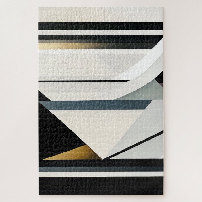 Quebra-cabeça Abstrações Geométricas (Vertical)