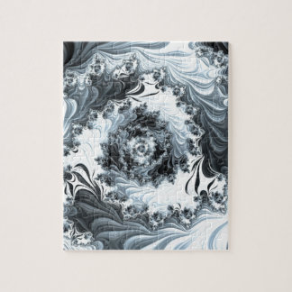 Quebra-cabeça Abstract fractal patterns and shapes. Fractal