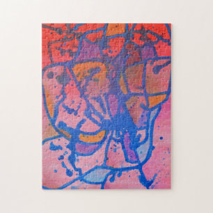quebra-cabeça abstrato