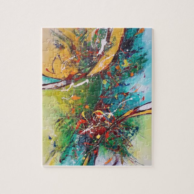 quebra-cabeça abstrato (Vertical)