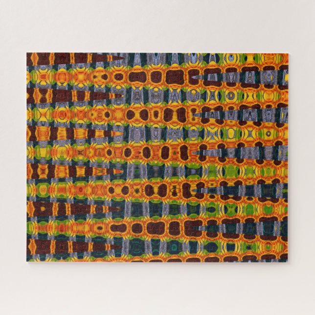 Quebra-cabeça Abstrato 2 do girassol, 2016 (foto) imagens do SVP (Horizontal)