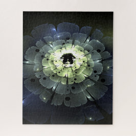 Quebra-cabeça Abstrato 3D Flor Fractal