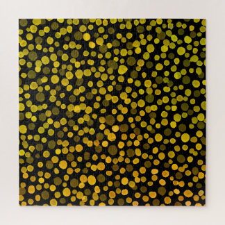 Quebra-cabeça Abstrato Art: Pontos criativos de aquarela.