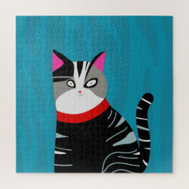 Quebra-cabeça Abstrato Cat