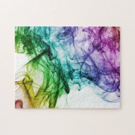 Quebra-cabeça Abstrato colorido