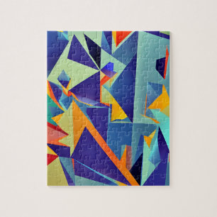 Quebra-cabeça Abstrato Cubismo Design 290