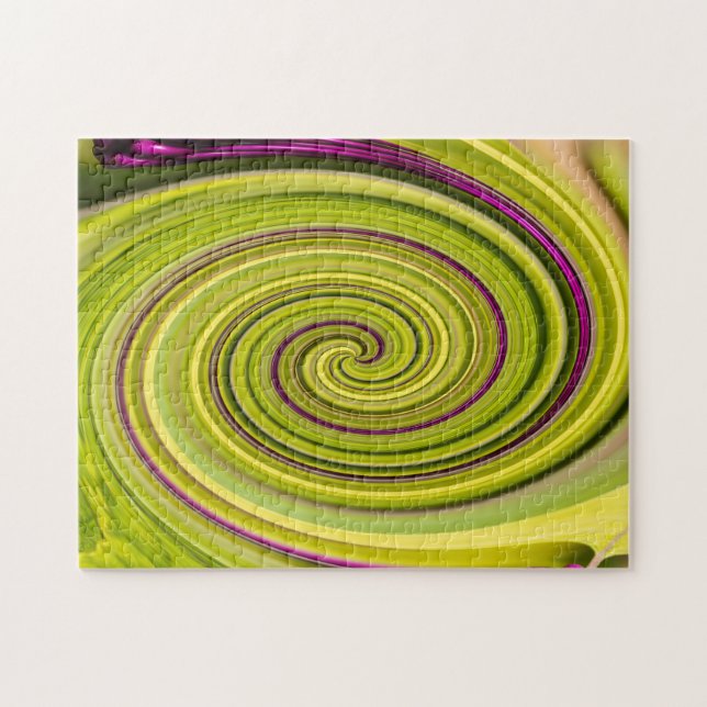 Quebra-cabeça Abstrato de Beautyberry Americano (Horizontal)