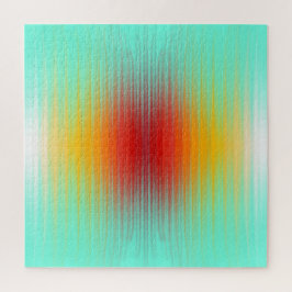 Quebra-cabeça Abstrato de Cores de Campo Plasmático de Reentrada