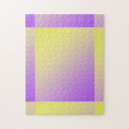 Quebra-cabeça Abstrato de Gradiente Amarelo a Roxo