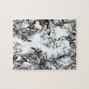 Quebra-cabeça Abstrato de Neve