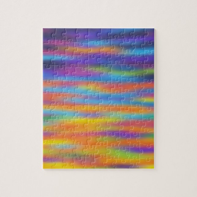 Quebra-cabeça Abstrato Desert Sunset Sky Trabalho de arte (Vertical)