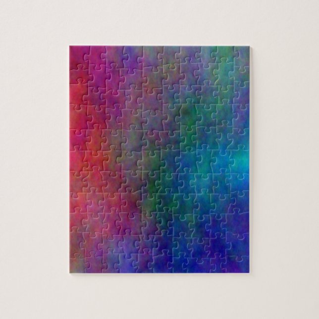 Quebra-cabeça Abstrato digital colorido (Vertical)