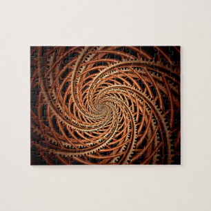 Quebra-cabeça Abstrato - Espiral - Montanha-russa mental